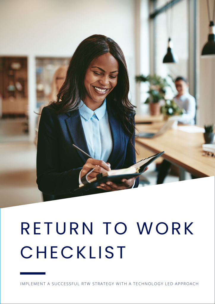Download the Return to Work checklist to be technologically ready and implement a successful "return to work" strategy.