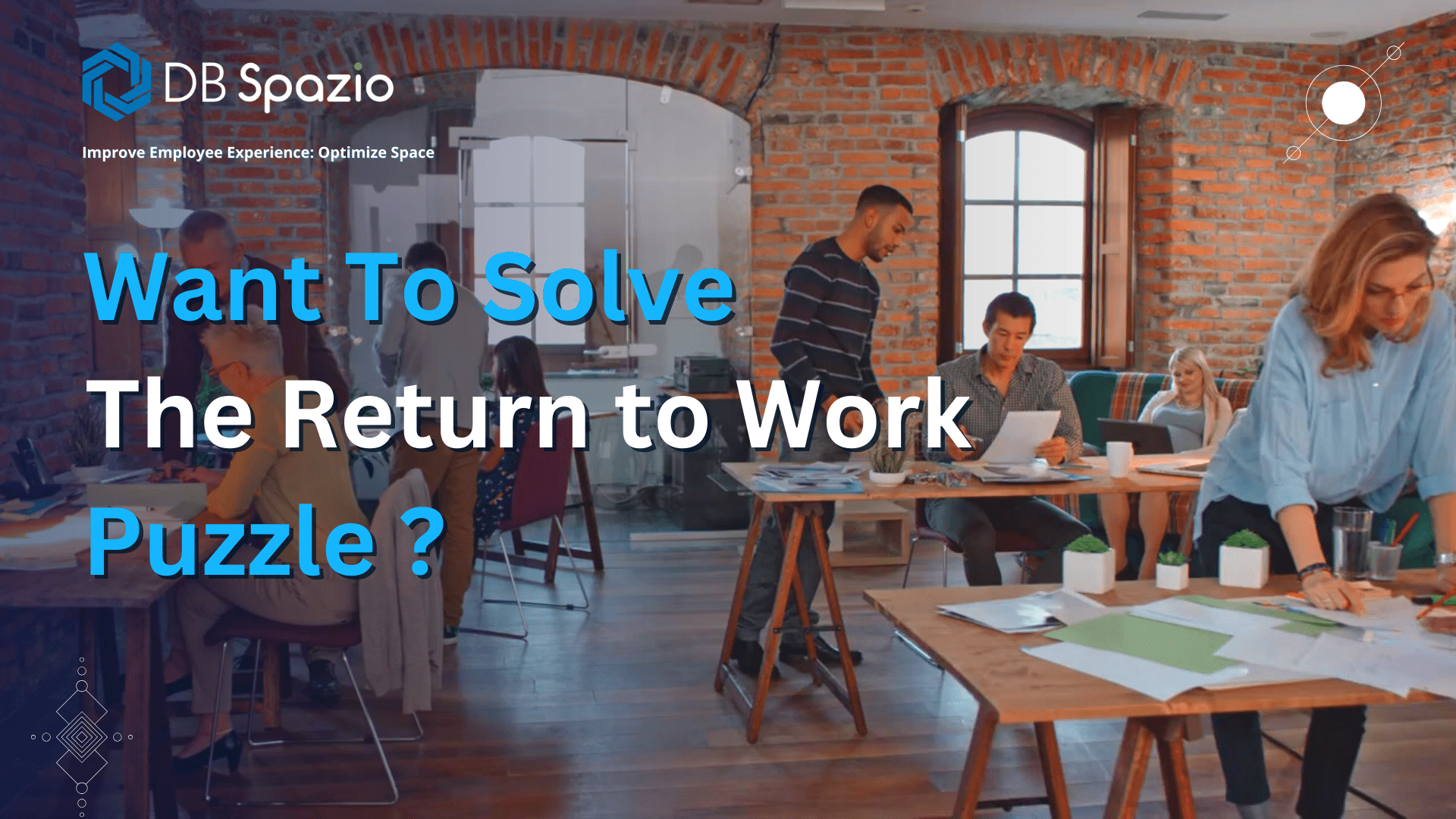 Image shows a thumbnail to a video which talks details the OFFIC model to solve the return to work problem